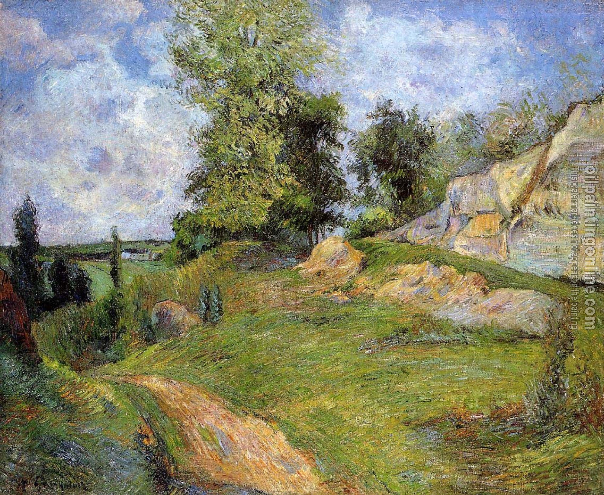 Gauguin, Paul - Chou Quarries at Pontoise